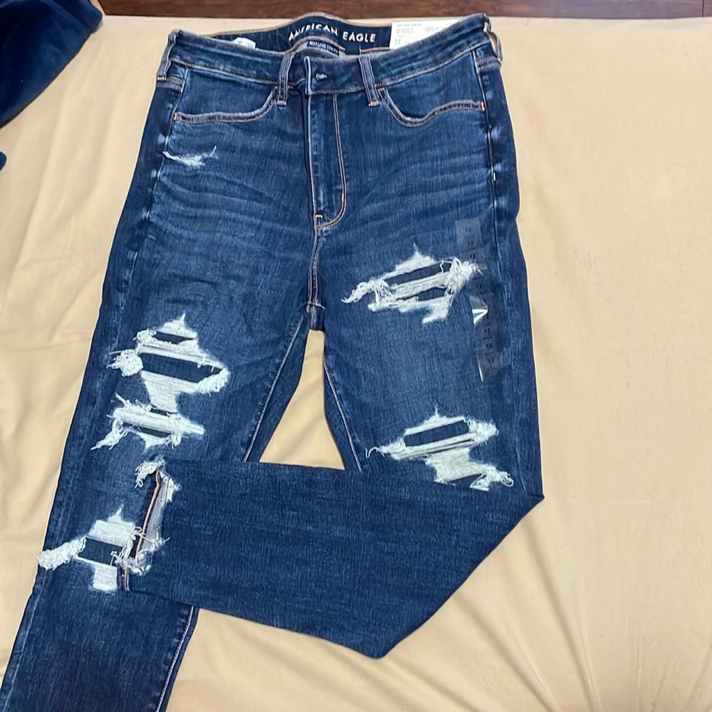 American Eagle Next Level Stretch High Waist Jegging Size 12 SHORT